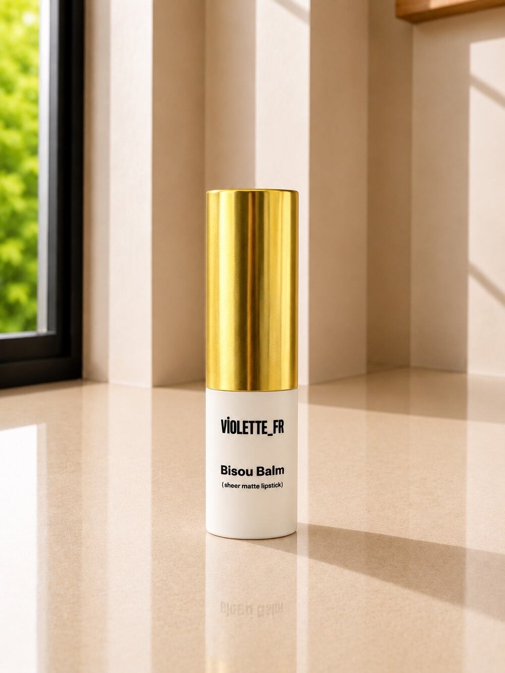 $30 New VIOLETTE_FR Bisou Balm Bêtise Sheer Matte Lipstick